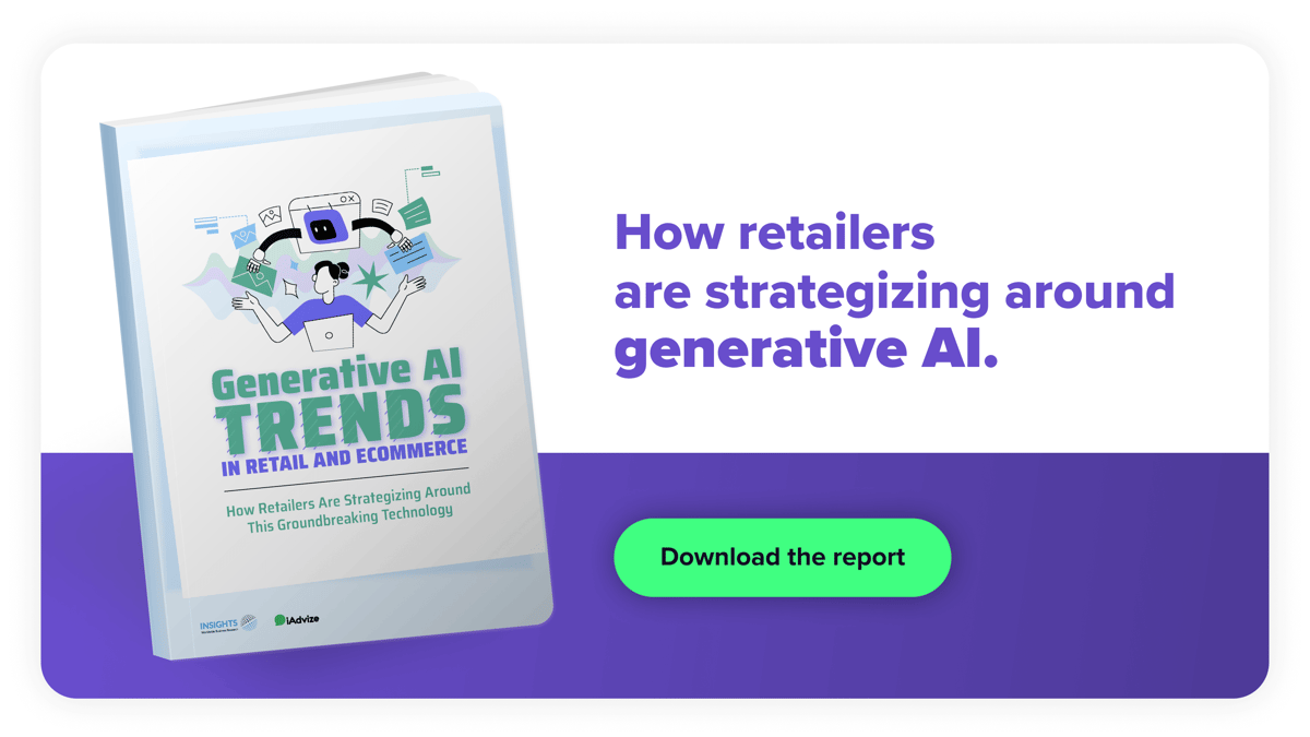 How retailers are strategizing around generative AI.