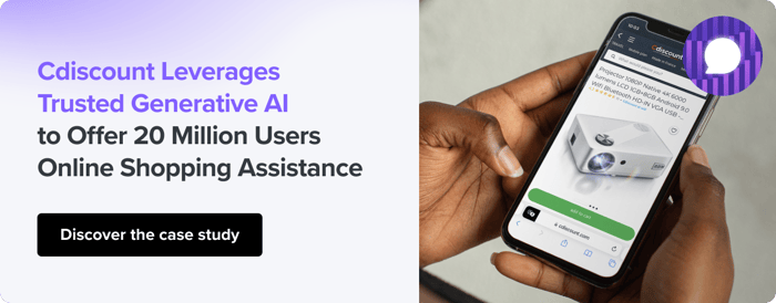 Cdiscount leverages Trusted Generative AI to offer 20 million users online shopping assistance 