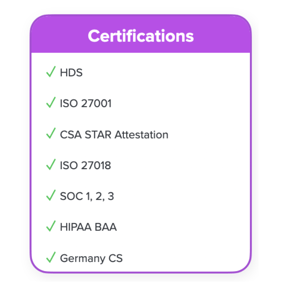 Certifications sécurité légales ia