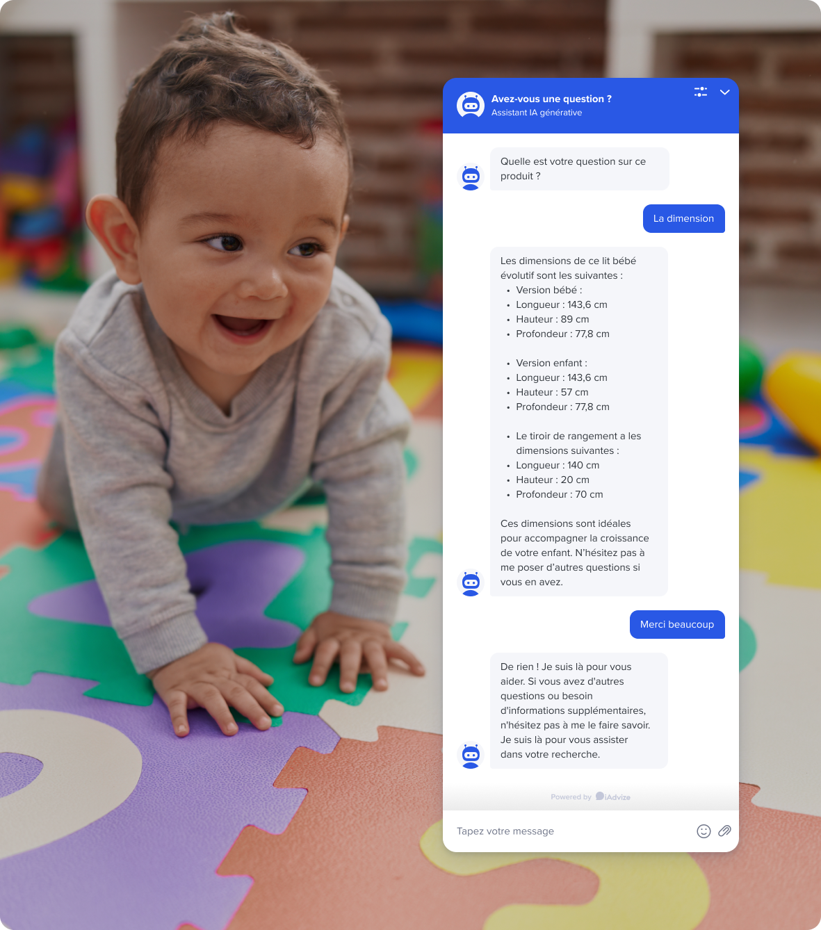 chatbot IA puériculture