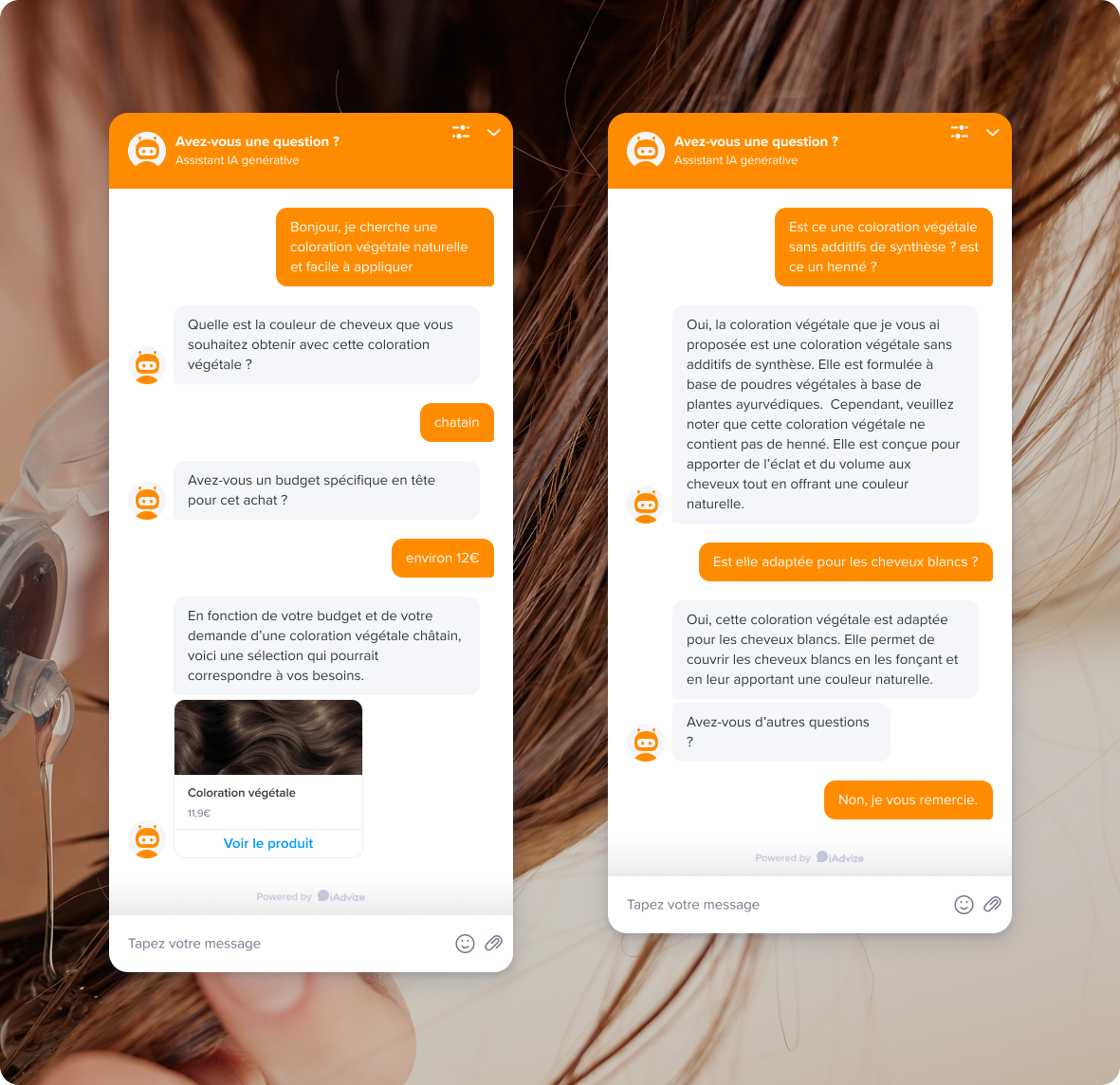 chatbot IA beauté