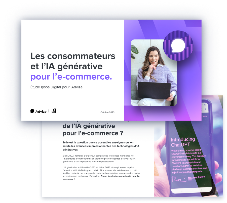 FR Mockup Les consommateurs et l'IA générative pour l'e-commerce