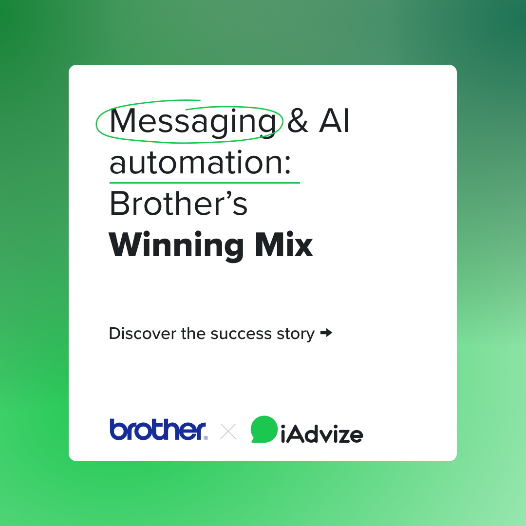 Brother boosts customer service efficiency with messaging and AI automation