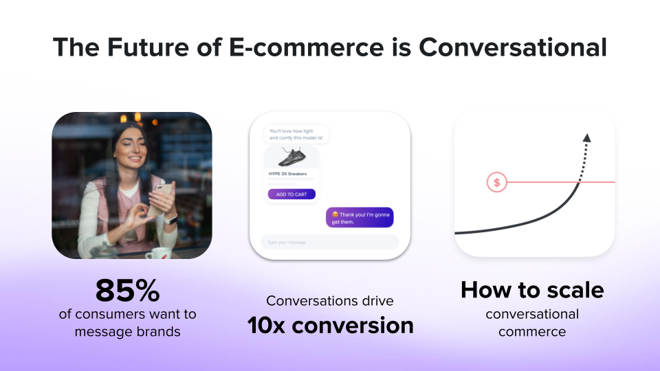 The future of e-commerce is conversational