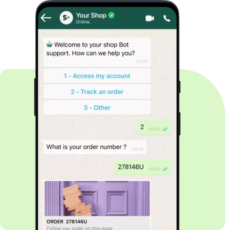 messages from solutions whatsapp business