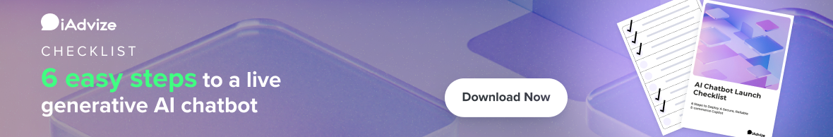 6 easy steps to a live generative AI chatbot. Download now