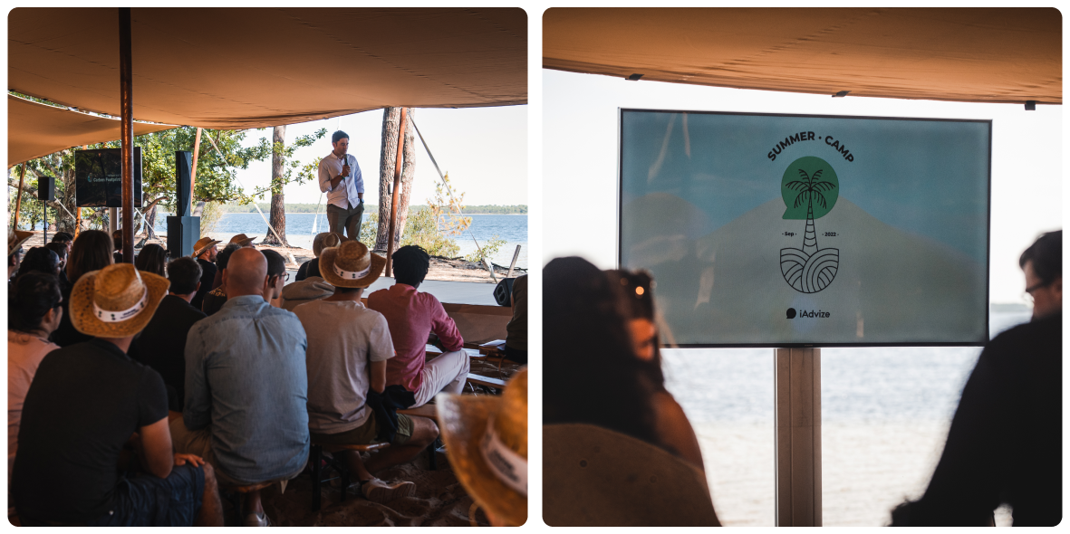 In September 2022, all of iAdvize gathered in Lacanau, a coastal region in southwestern France, for a summer seminar.