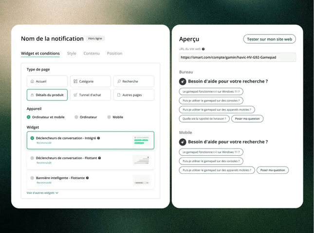 FR - Widget Editor