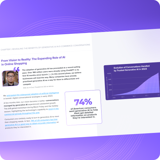 Barometer for generative AI in ecommerce