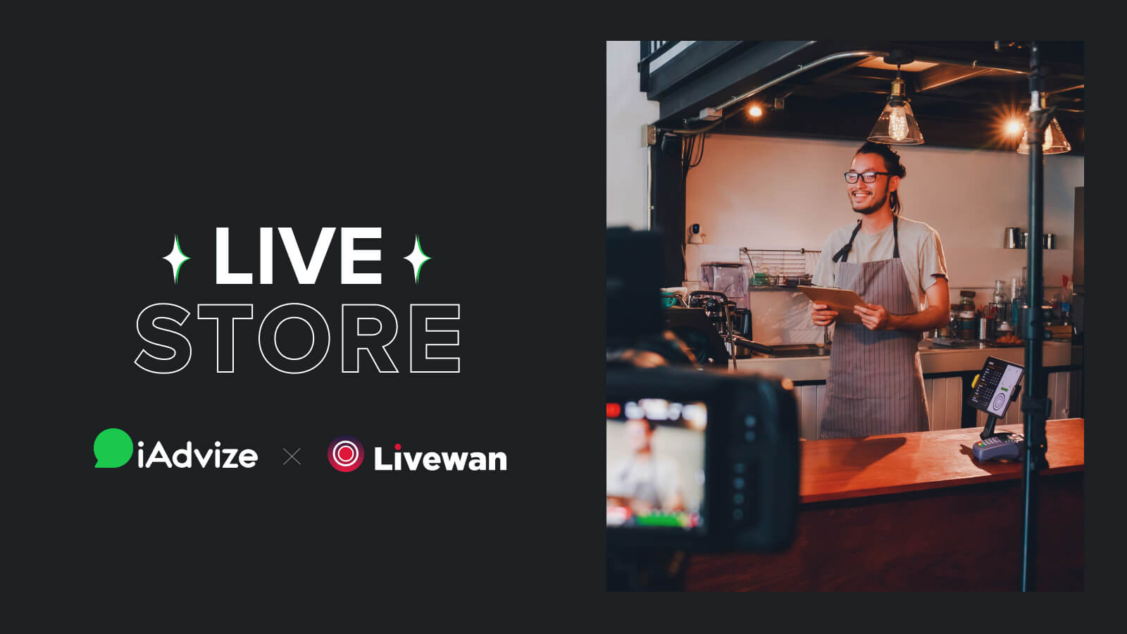 iAdvize et Livewan lancent une offre de conversation vidéo en studio avec le Live Store