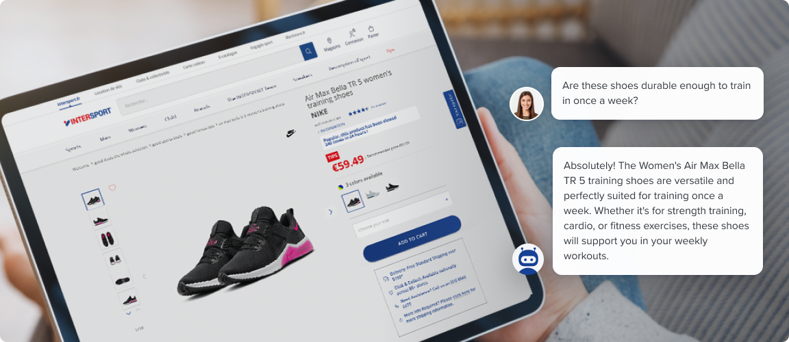 Sports & Outdoors Brand, INTERSPORT, Increases Website Conversion 7x With iAdvize Copilot