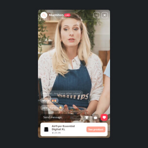 Live Shopping tool iAdvize Aploze
