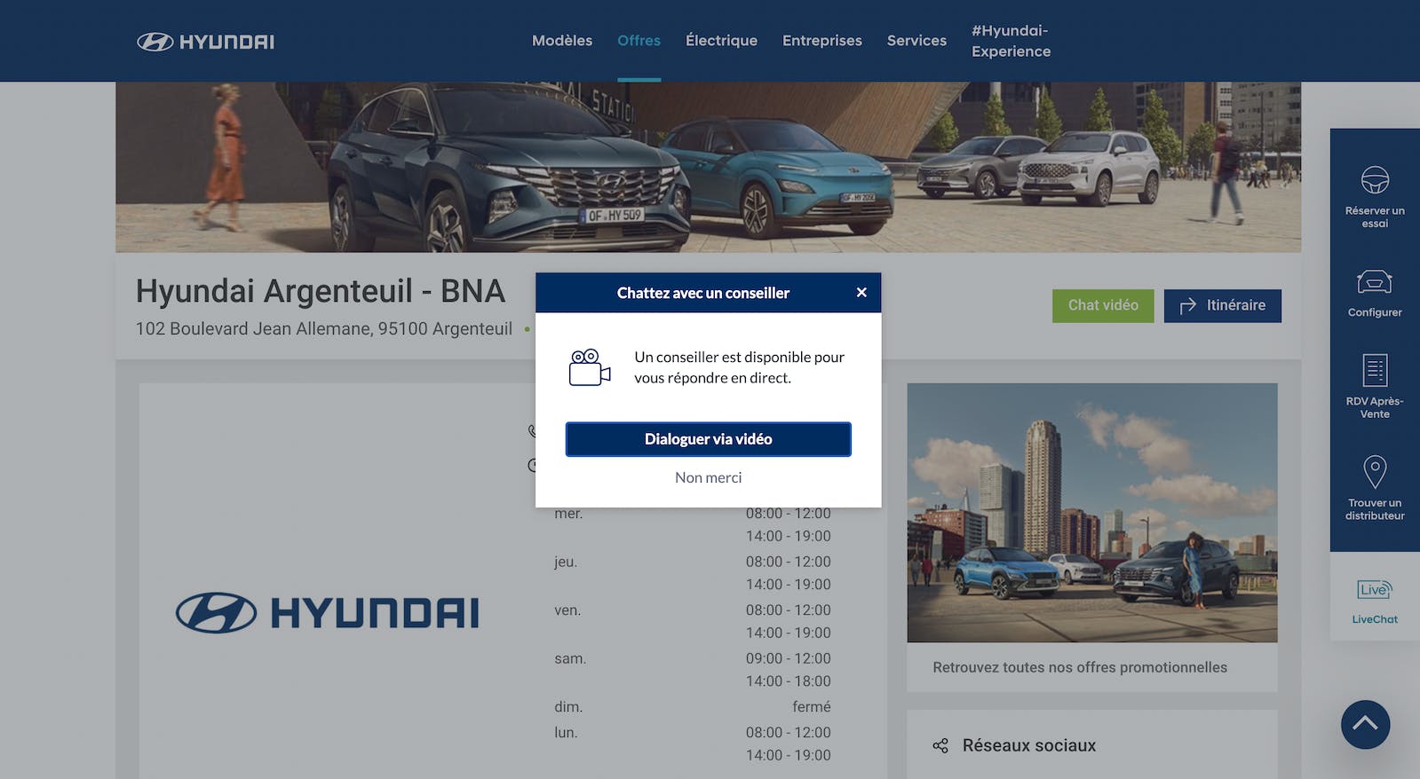 Hyundai, l’accompagnement fluide du site à la concession
