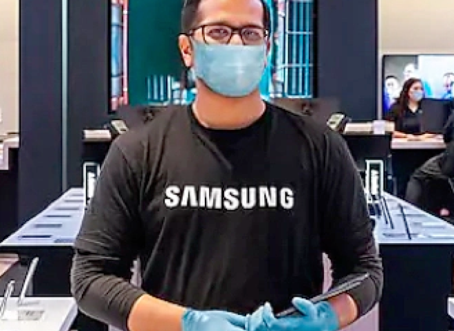 Samsung's retail agents