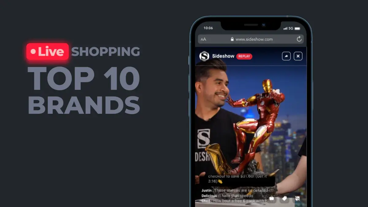  Featured image: 10 Top-Tier Brands That Have Jumped into Live Shopping - Read full post: 10 Top-Tier Brands That Have Jumped into Live Shopping