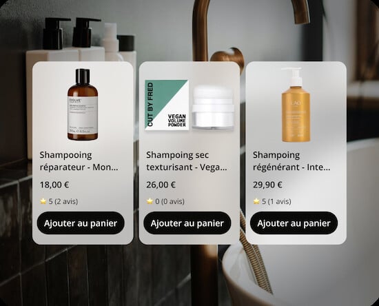 Mademoiselle Bio shopping experience