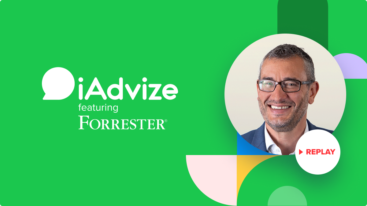  Featured image: iAdvize featuring Forrester webinar recap and highlights header image - Read full post: 5 Tips for Optimizing the ROI of Your Customer Experience