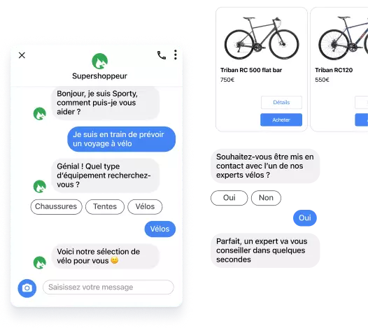 google iadvize messaging